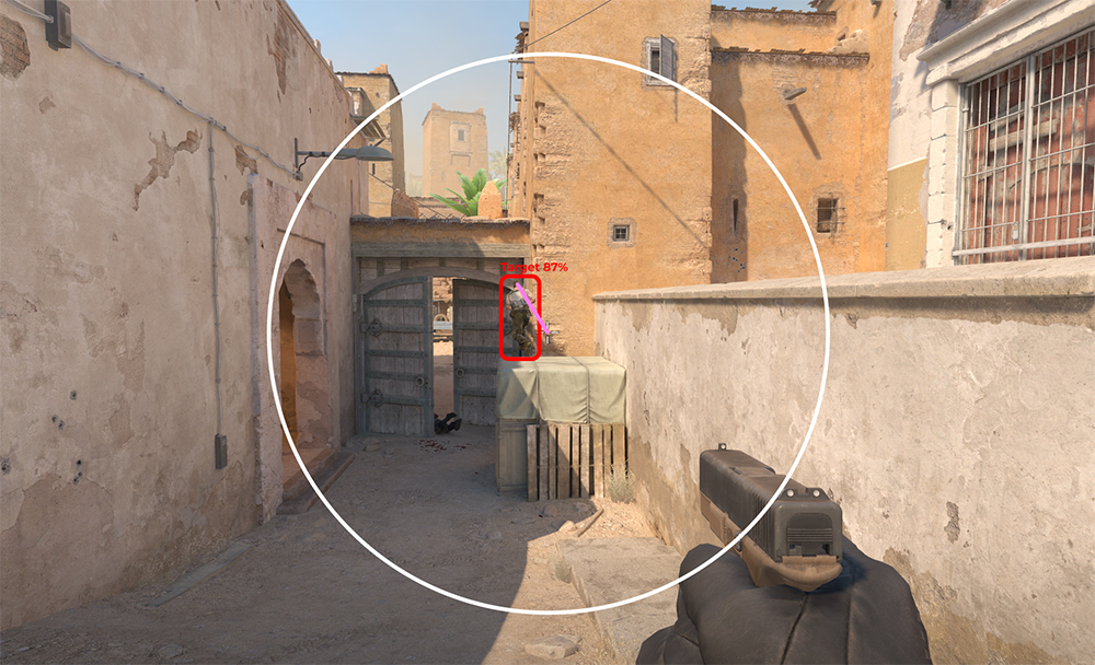 Zelesis AI in-game showcase