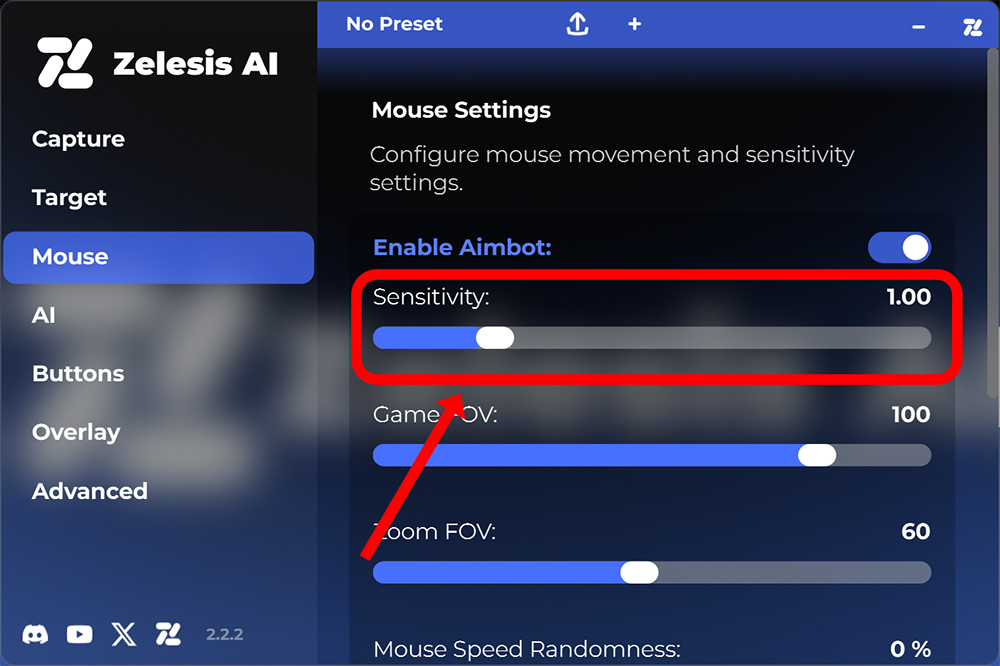 Testing Zelesis AI targeting
