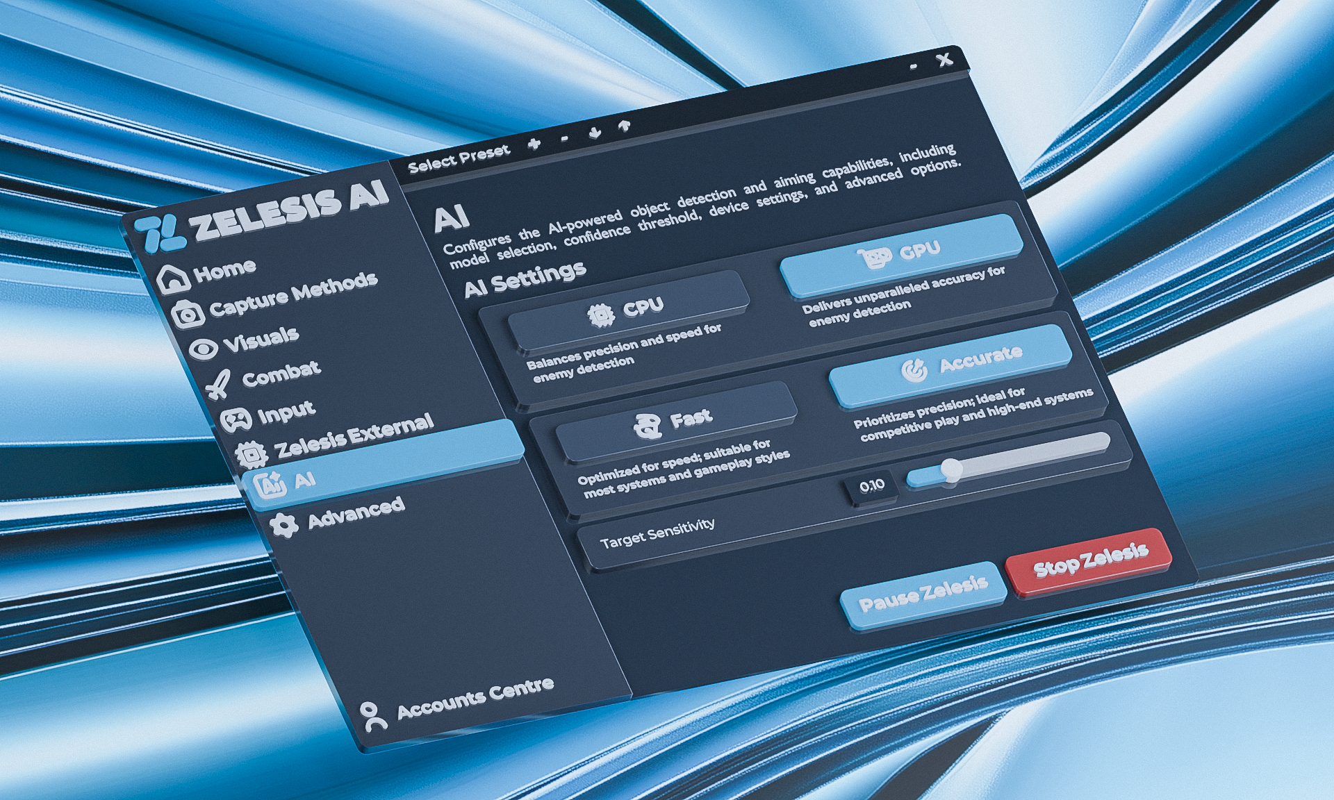 Zelesis AI Interface